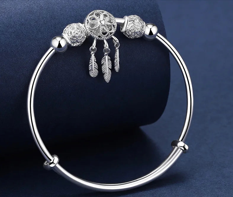 Amazing Silver Bangles for Women Short Cuff Bracelets with Eye Catching Designs