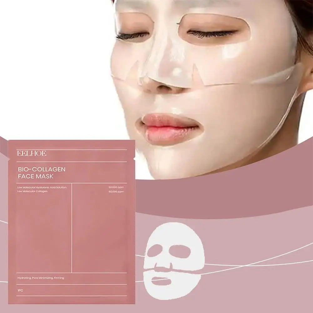 Bio Collagen Overnight Face Mask Deep Hydrating Pore Shrinking Moisturizing Refreshing Brightening Skin Care